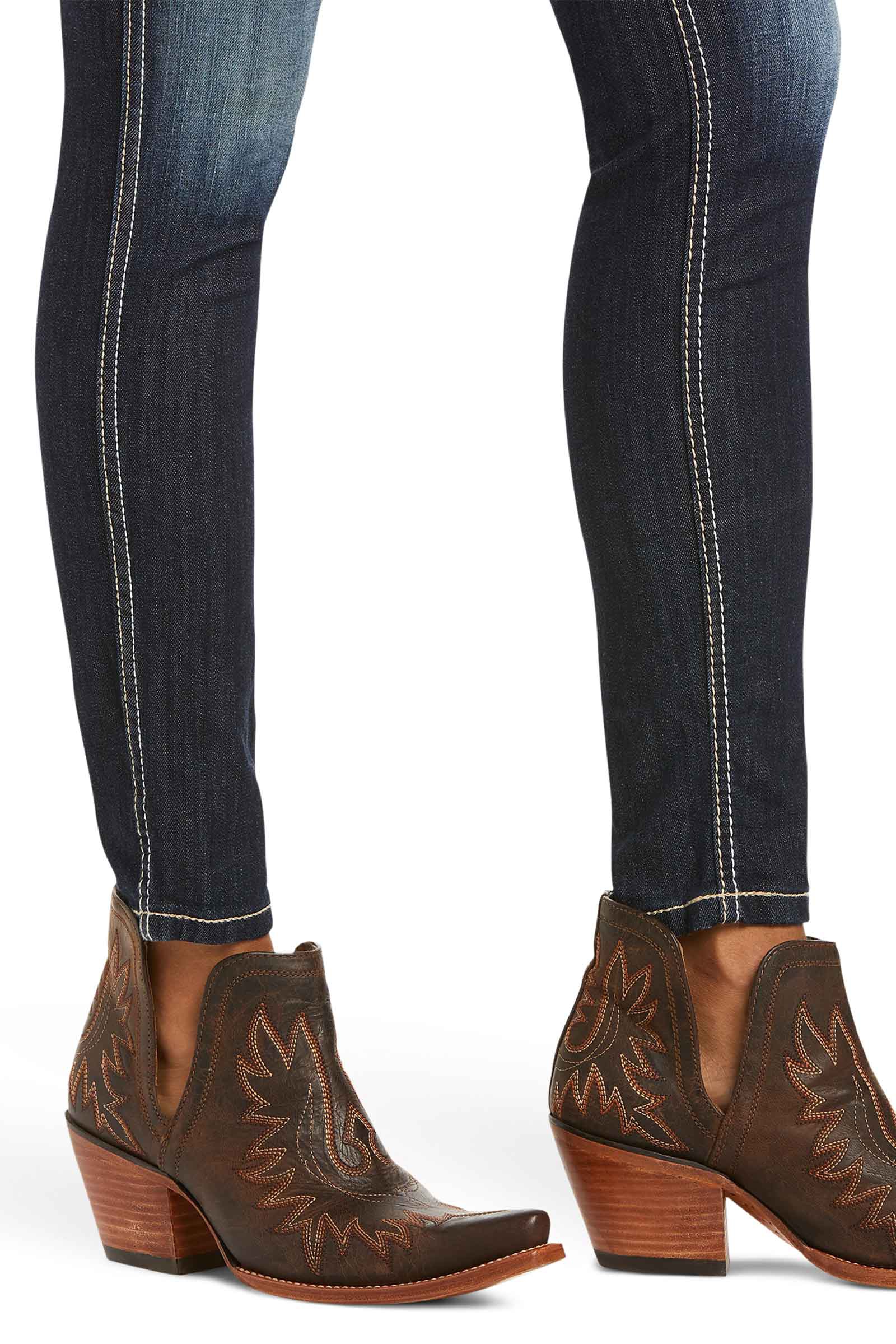 Ariat Ella R.E.A.L dames stretch skinny jeans med middels h&oslash;y midje