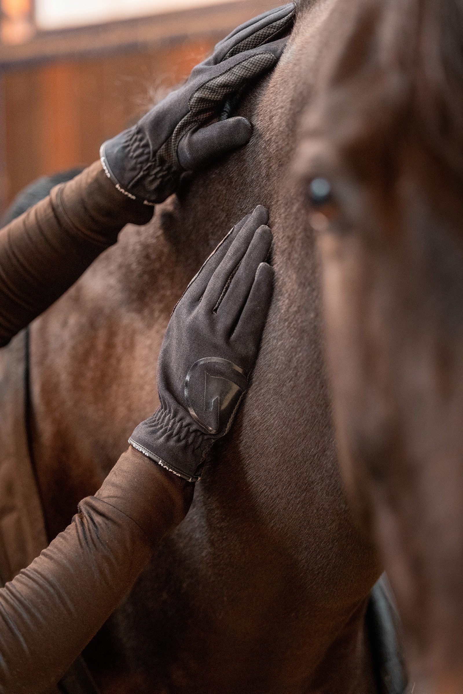 Horze Nichelle ridehansker til sommeren til dame